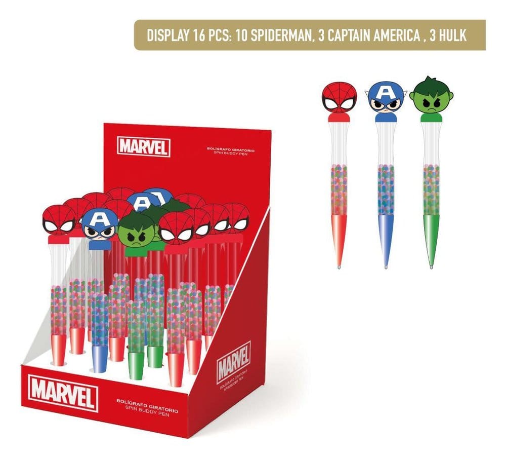 Marvel Stylo Rotatif présentoir (16)
