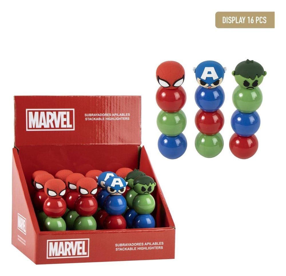 Marvel Surligneurs empilables présentoir (16)