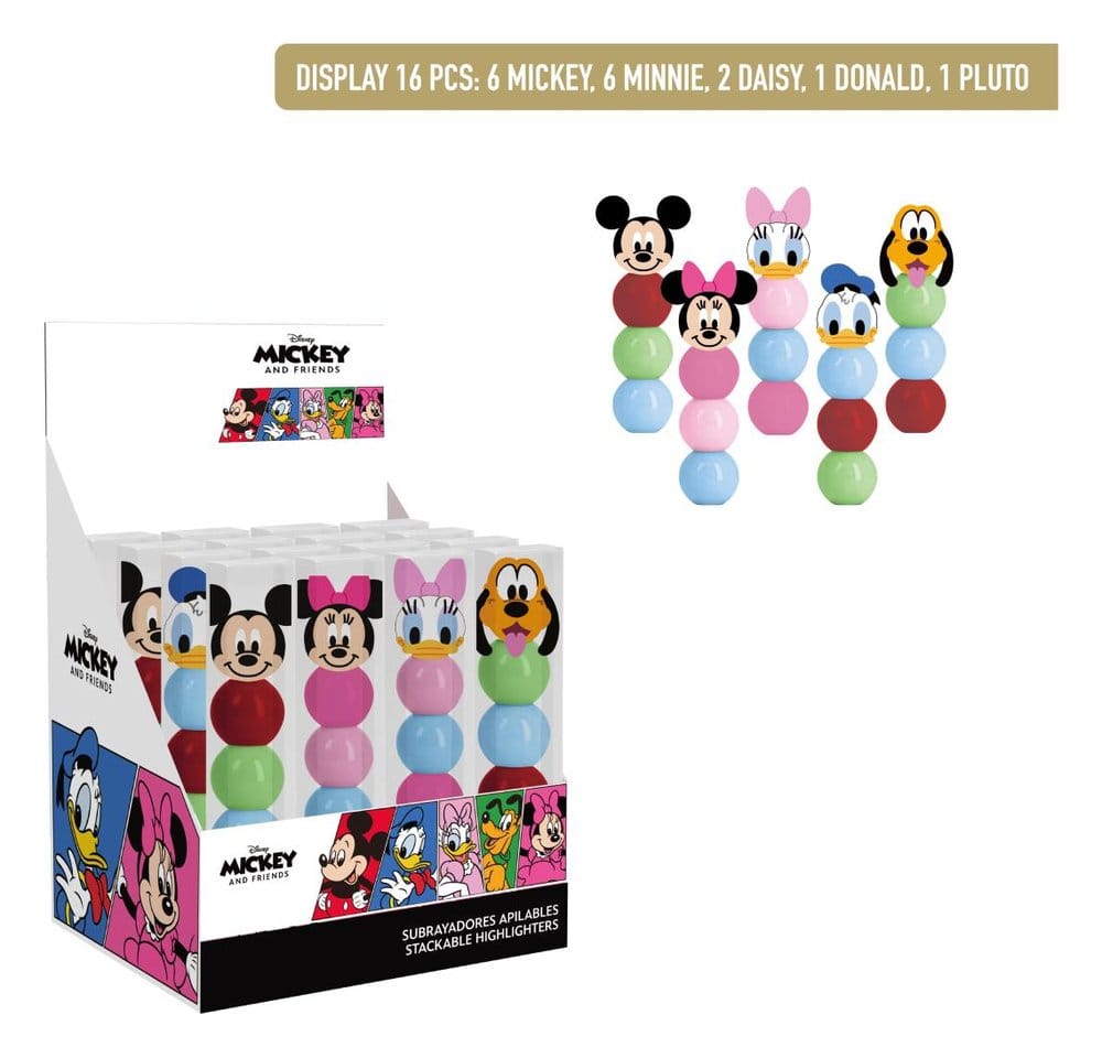 Disney Surligneurs empilables présentoir (16)