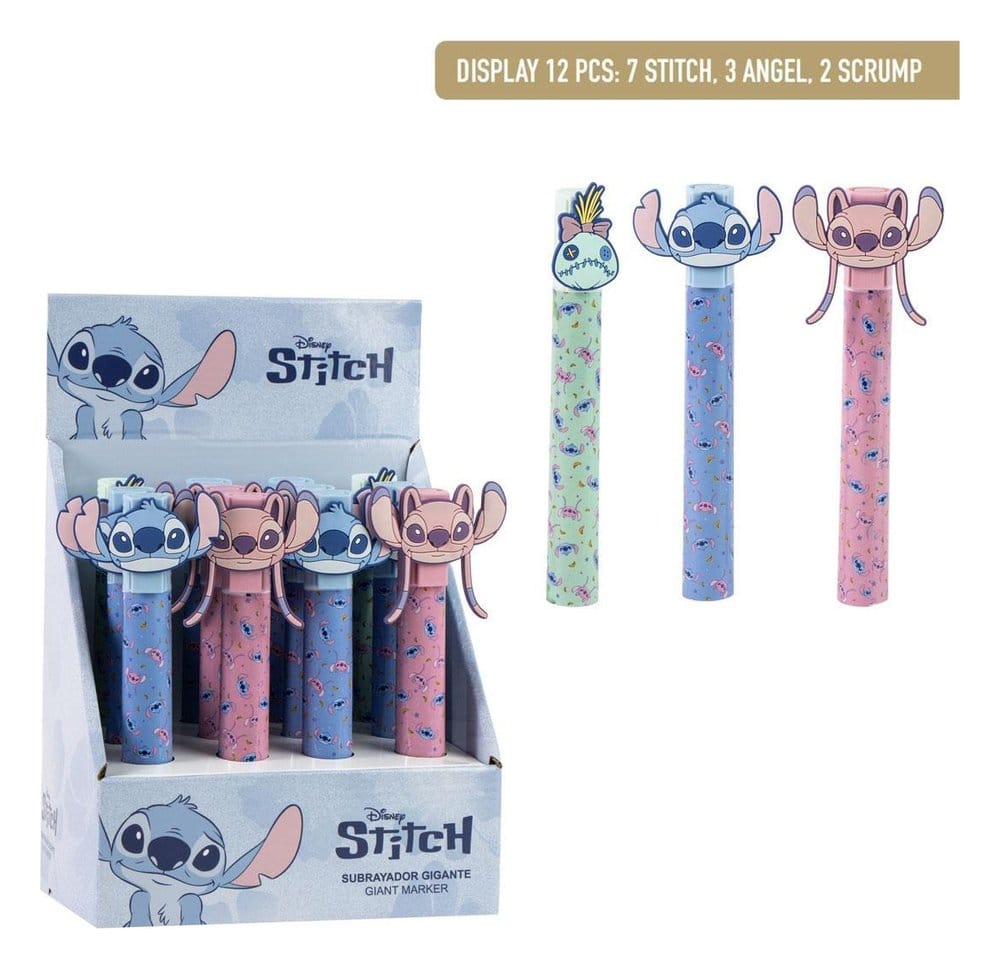 Disney Grand Surligneur présentoir (12) Stitch