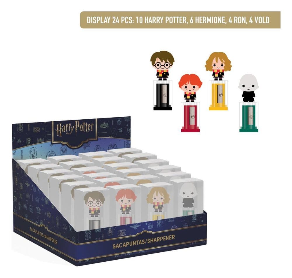 Harry Potter Taille-crayon présentoir (24)