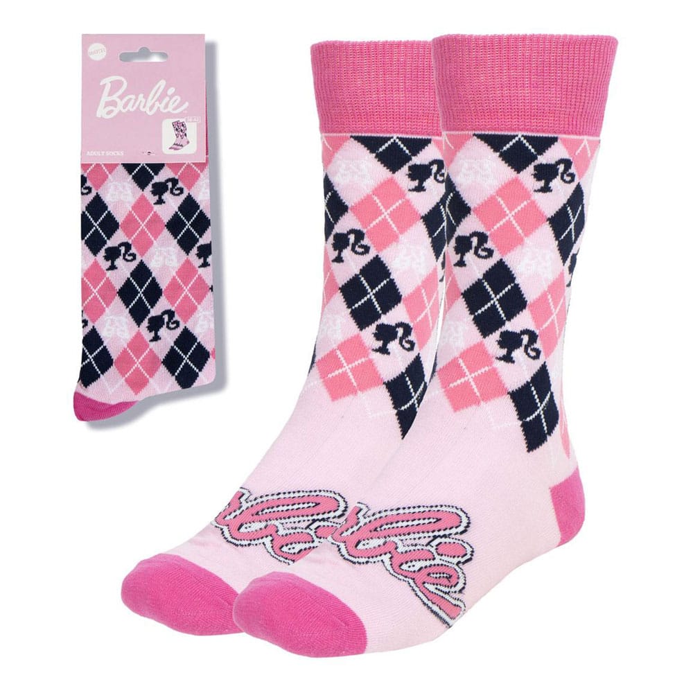 Barbie chaussettes Logo Pink 36-43