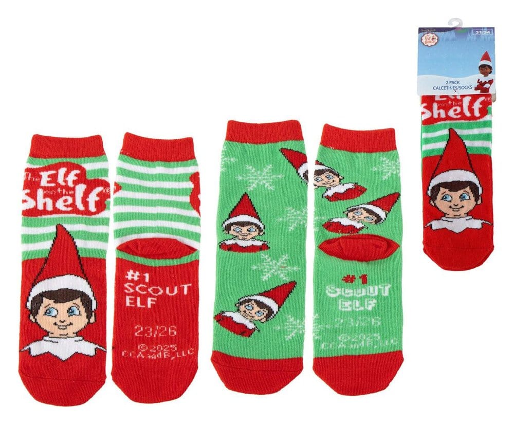 Elfe pack de 2 chaussettes de cheville 38-45