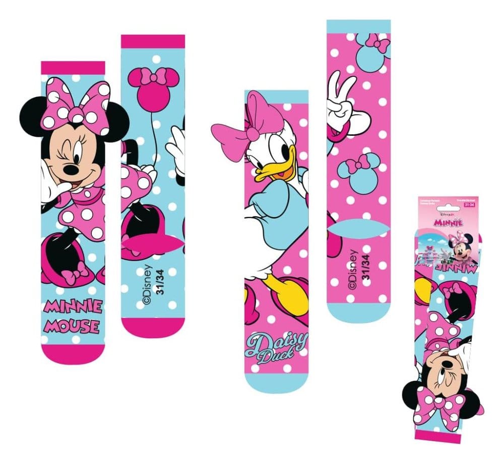 Disney Chaussettes avec Applications Minnie Mouse 27-34