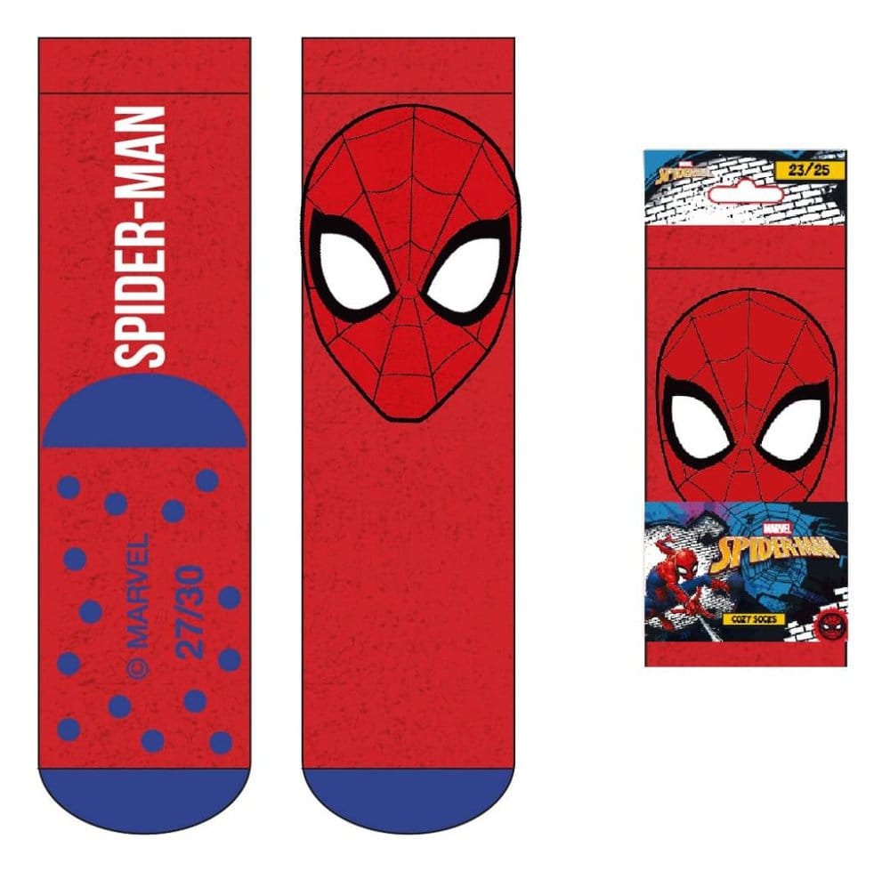 Marvel Chaussettes Douillettes Antidérapantes Spider-Man 27-34