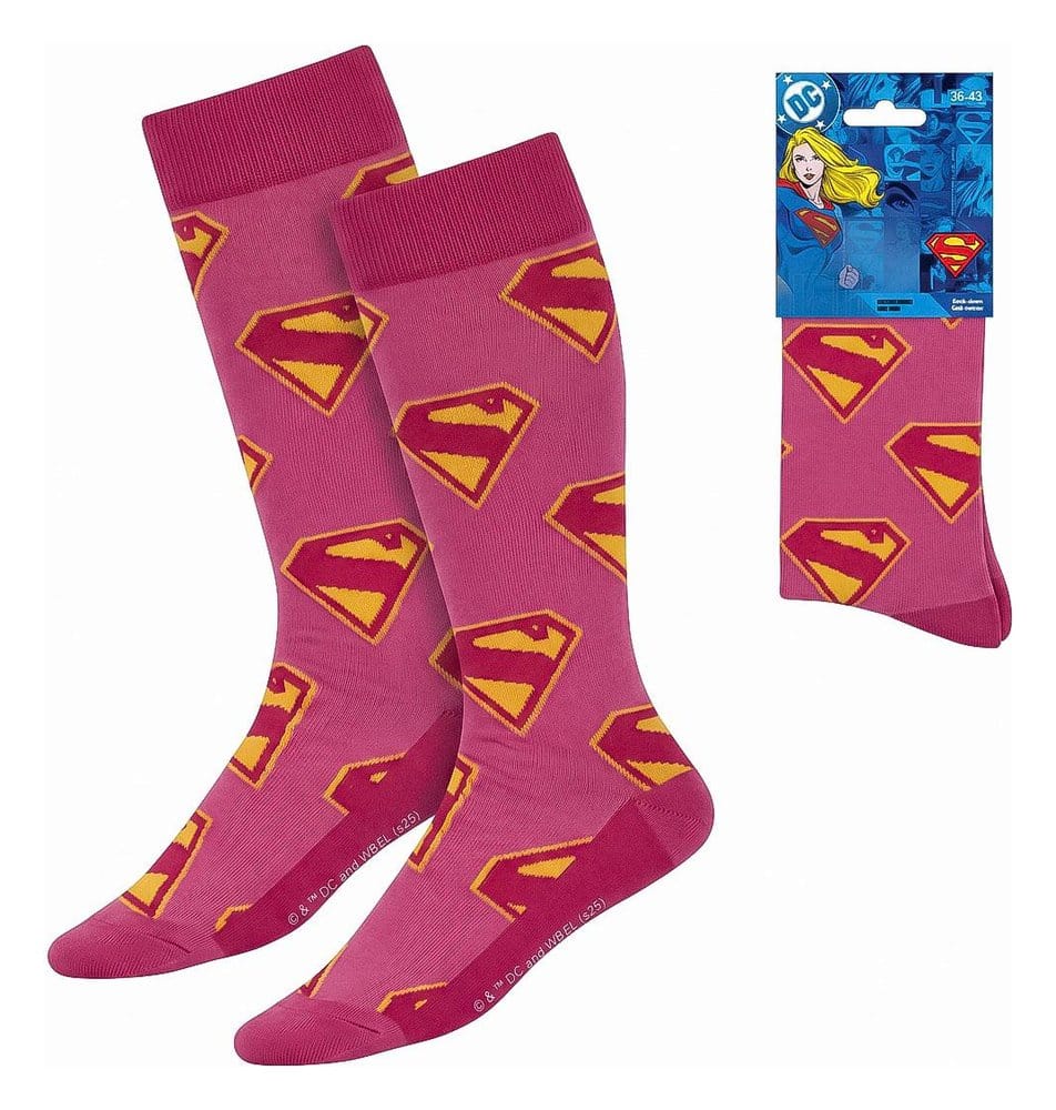 DC Comics chaussettes Superman Supergirl 36-43