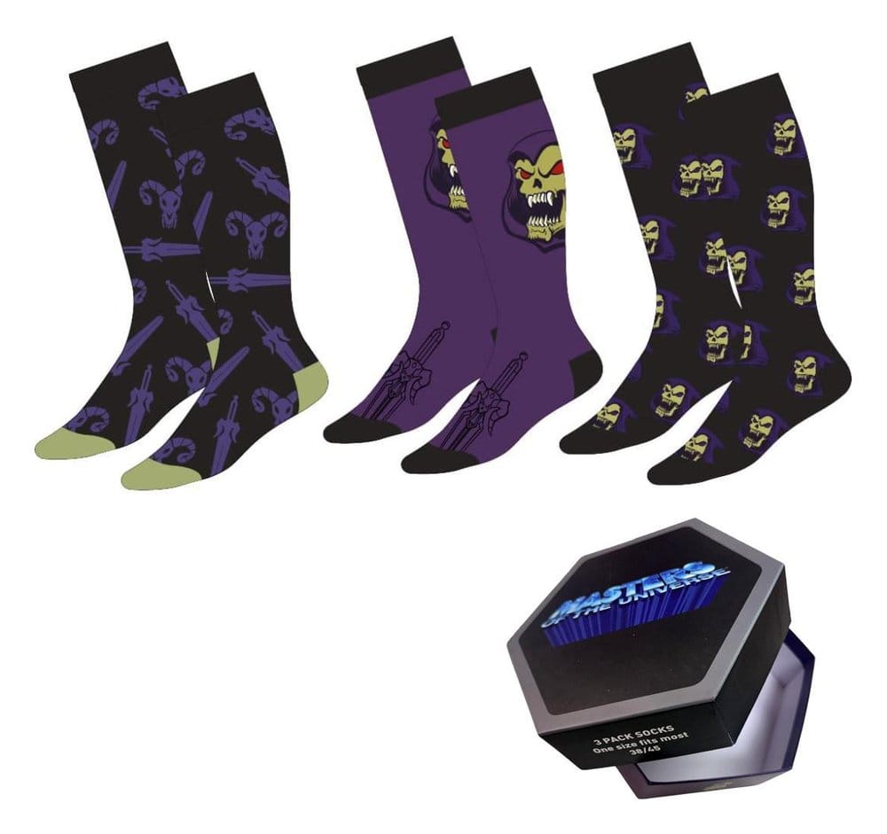 Les Maîtres de l'Univers chaussettes pack de 3 38-45