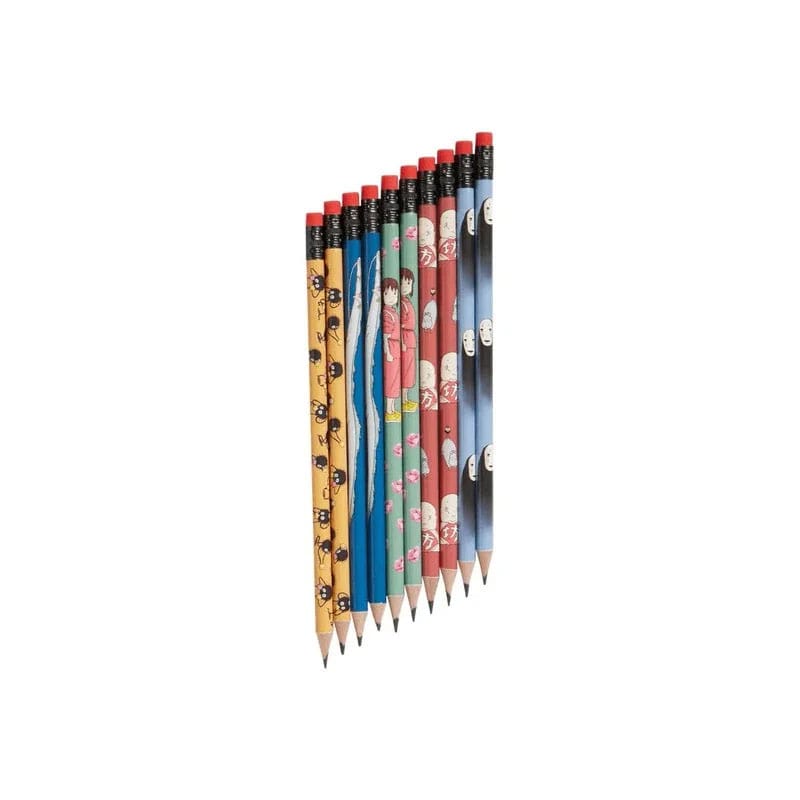 Le Voyage de Chihiro sets crayons à papier 10 pièces