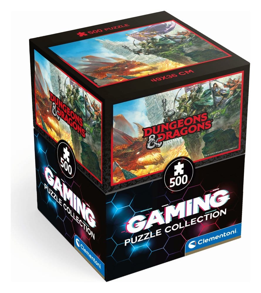 Dungeons & Dragons Gaming Puzzle Collection puzzle Attack of the Dragon (500 pièces)