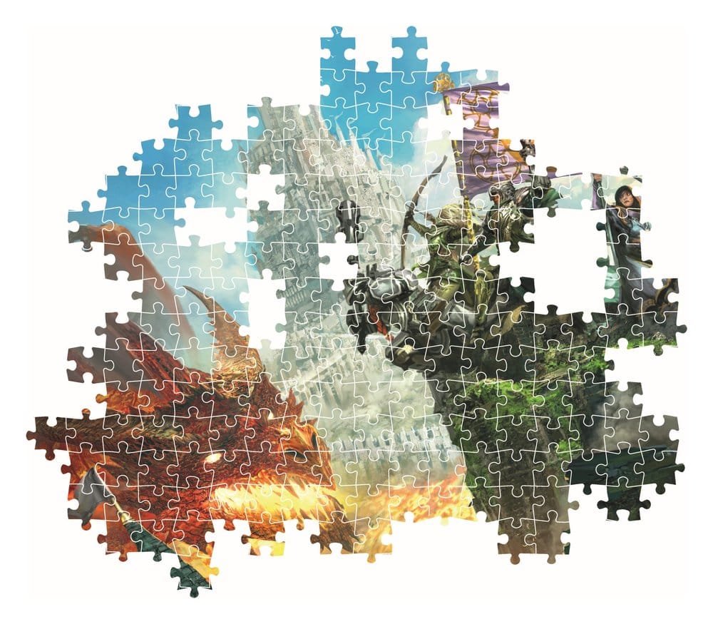 Dungeons & Dragons Gaming Puzzle Collection puzzle Attack of the Dragon (500 pièces)