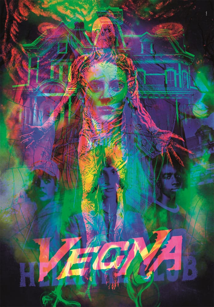 Stranger Things Metamorphic Art Collection puzzle avec effet lumineux Vecna (520 pièces)