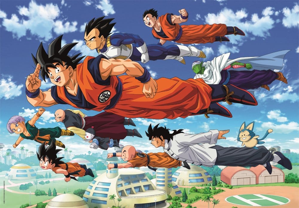 Dragon Ball puzzle Flying (1000 pièces)