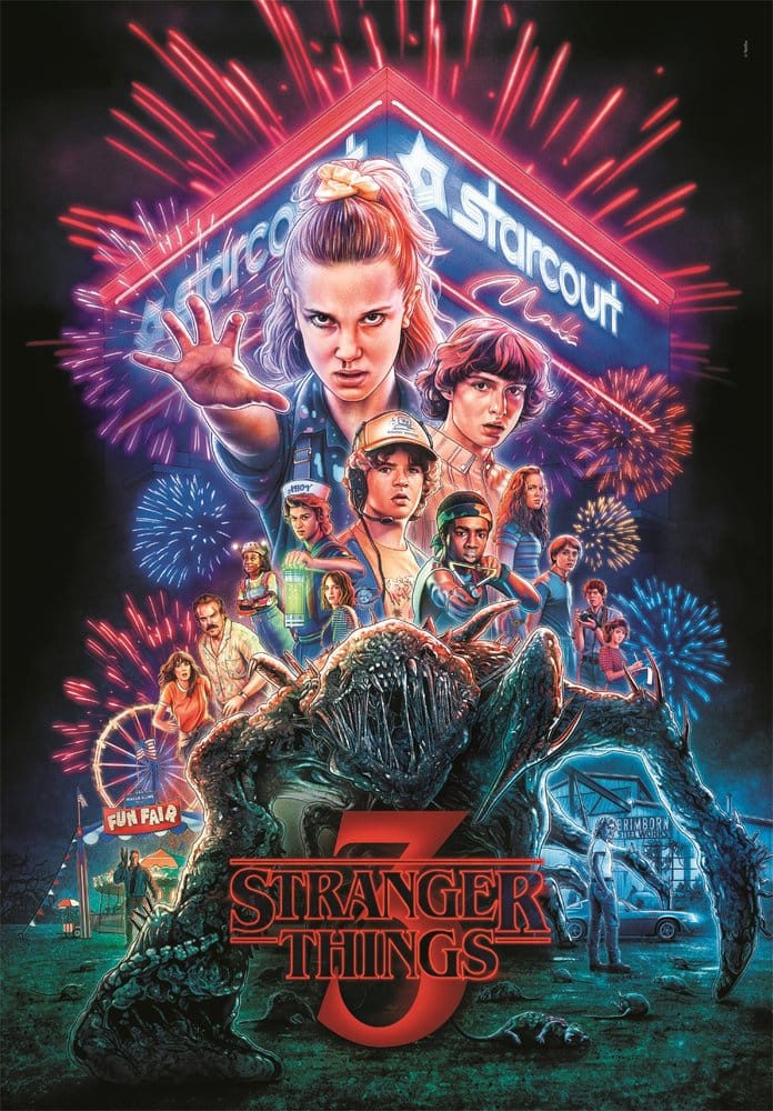 Stranger Things puzzle Stranger Things 3 (1000 pièces)