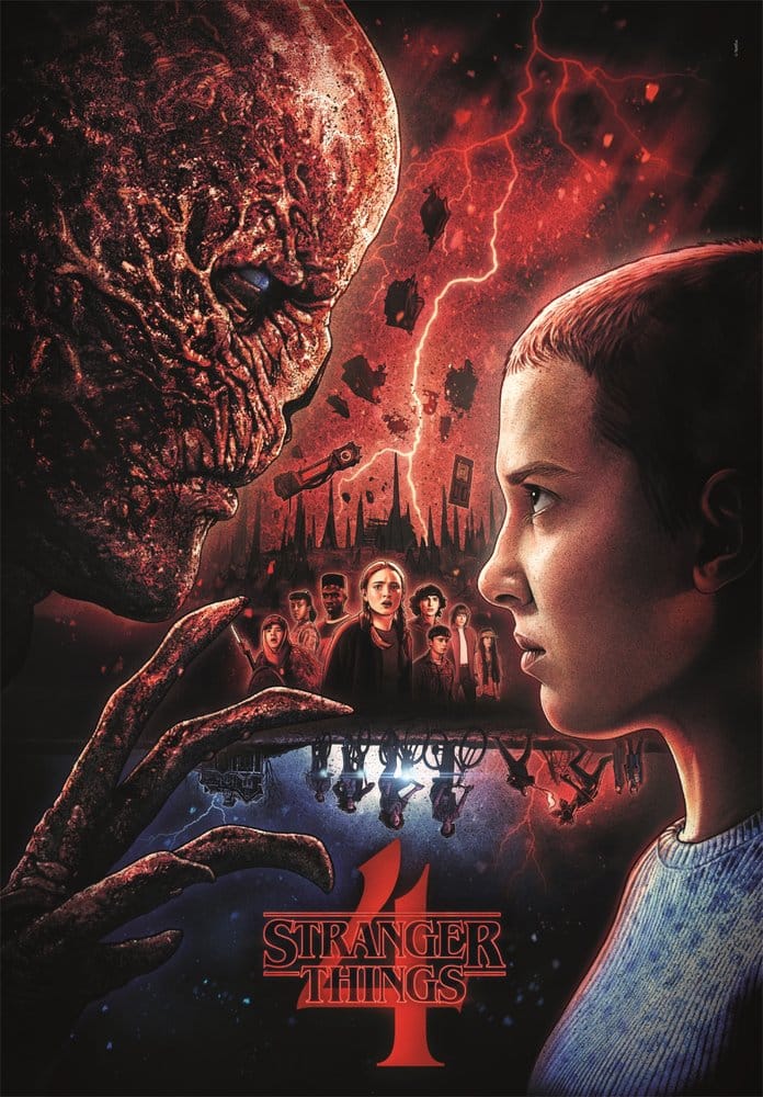 Stranger Things puzzle Stranger Things 4 Upside Down(1000 pièces)