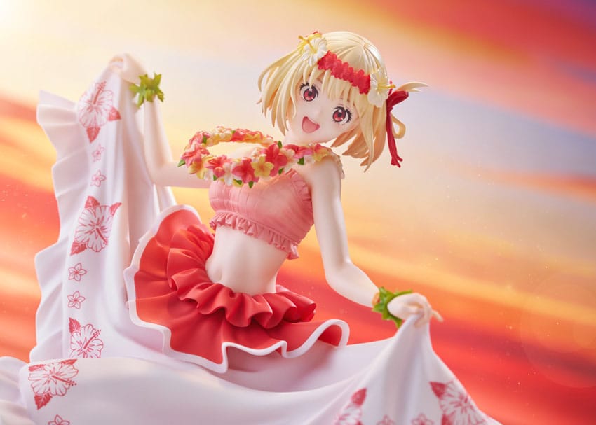Lycoris Recoil statuette PVC 1/7 Chisato Nishikigi Hawaii Ver. 24 cm