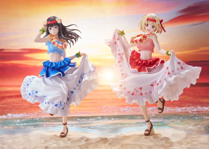 Lycoris Recoil statuette PVC 1/7 Chisato Nishikigi Hawaii Ver. 24 cm
