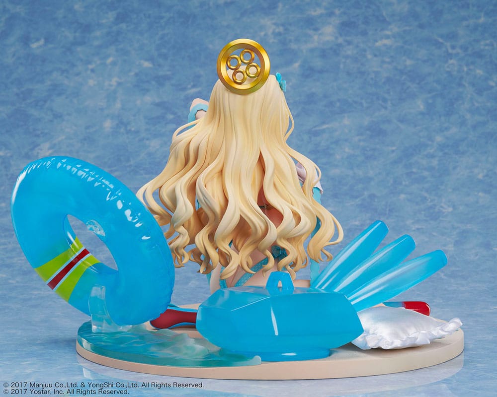 Azur Lane statuette PVC 1/4 Emile Bertin swimsuit costume Côte d'Azur 21 cm