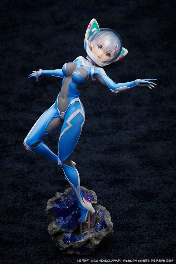 Re:Zero Starting Life in Another World statuette PVC 1/7 Rem A×A SF Space Suit 26 cm