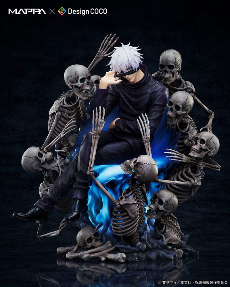 Jujutsu Kaisen Shibuya Incident statuette PVC Mappa x Design Coco 1/7 Satoru Gojo 23 cm
