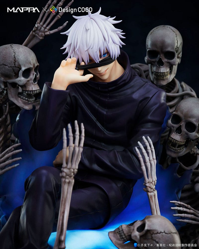 Jujutsu Kaisen Shibuya Incident statuette PVC Mappa x Design Coco 1/7 Satoru Gojo 23 cm