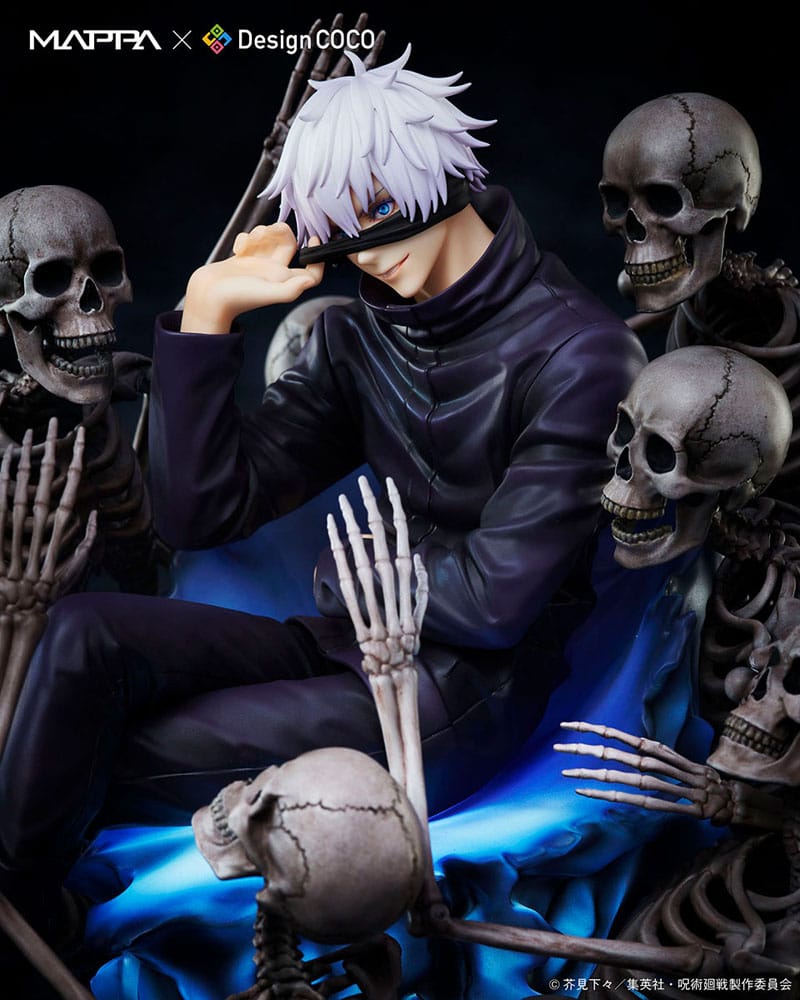 Jujutsu Kaisen Shibuya Incident statuette PVC Mappa x Design Coco 1/7 Satoru Gojo 23 cm