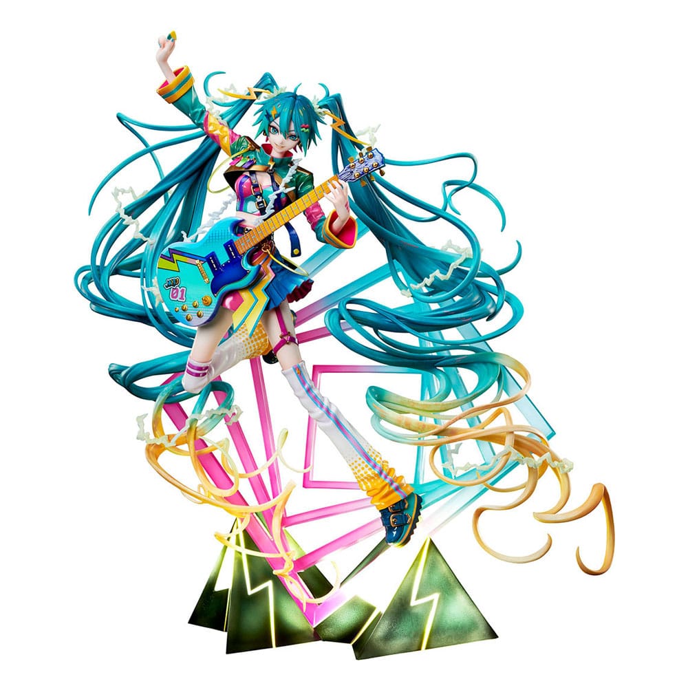 Hatsune Miku statuette PVC 1/7 Japan Tour 2023 Thunderbolt 32 cm