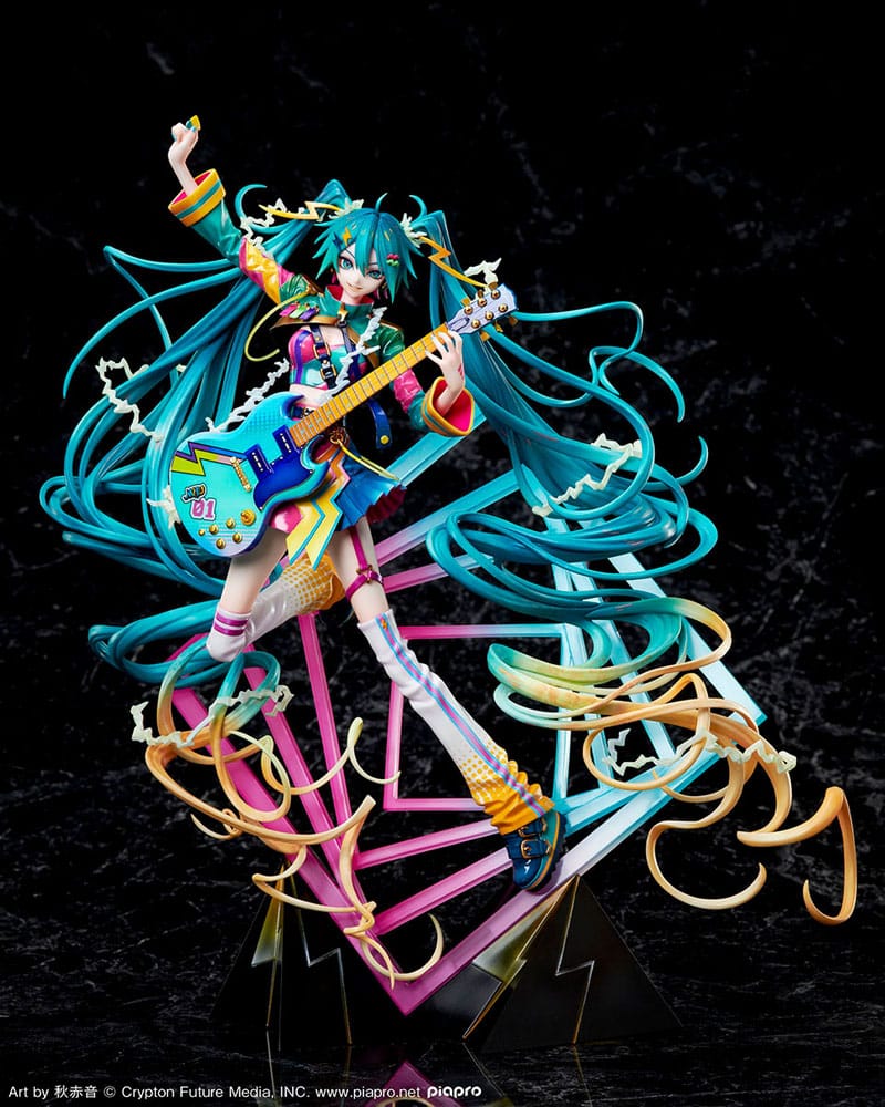 Hatsune Miku statuette PVC 1/7 Japan Tour 2023 Thunderbolt 32 cm