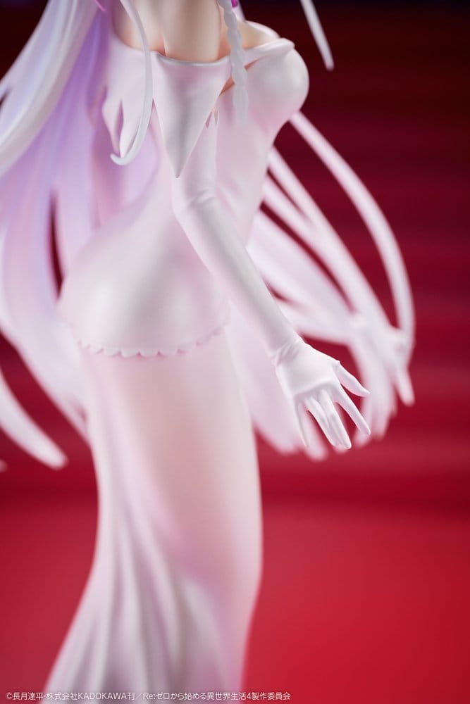 Re:ZERO -Starting Life in Another World- figurine PVC 1/7 Emilia Wedding dress Ver. 24 cm