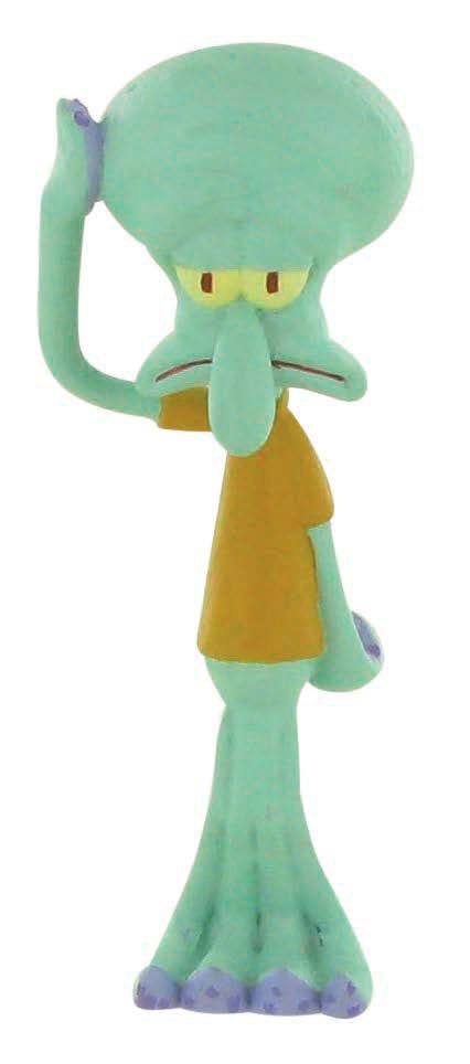 Bob l'éponge Mini Figurine Carlo le calmar 7 cm
