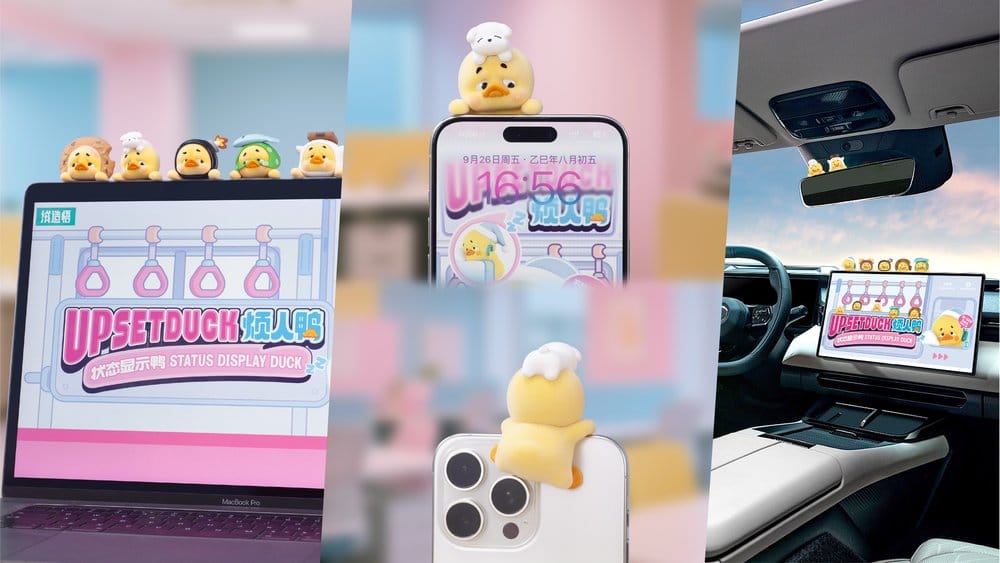 Upset Duck: Status Display Duck Blind Box figurine 5 cm Display (6)