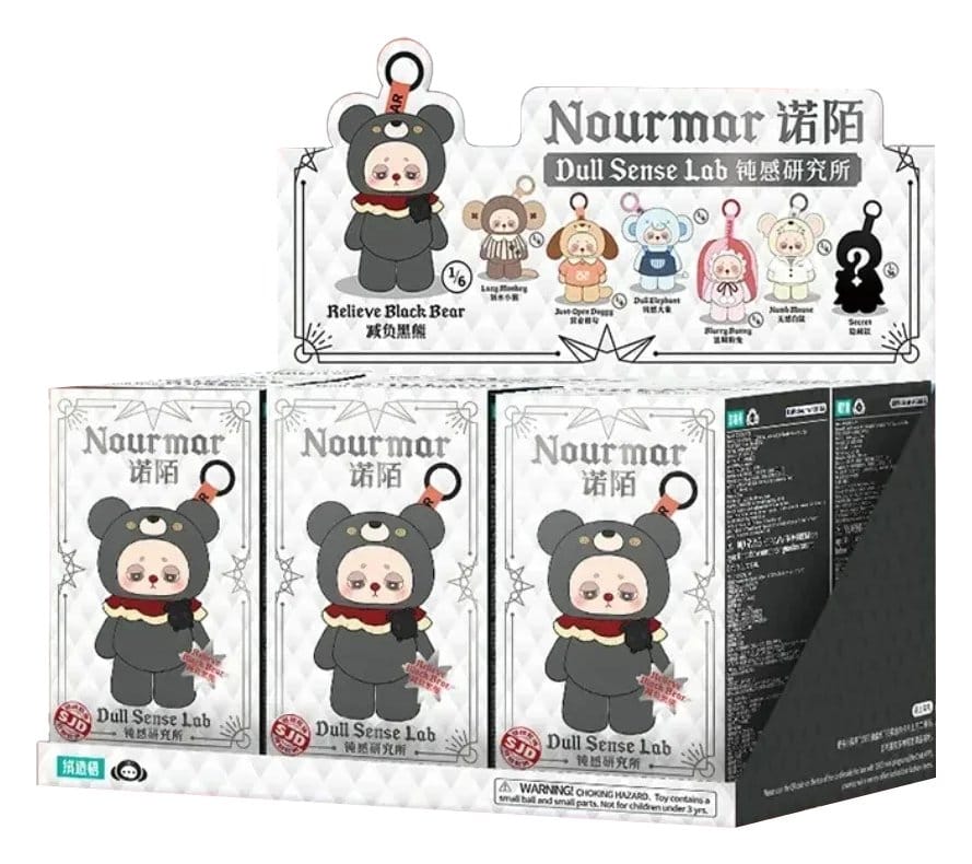 Nourmar: Dull Sense Lab Blind Box Porte-clés 16 cm Display (6)