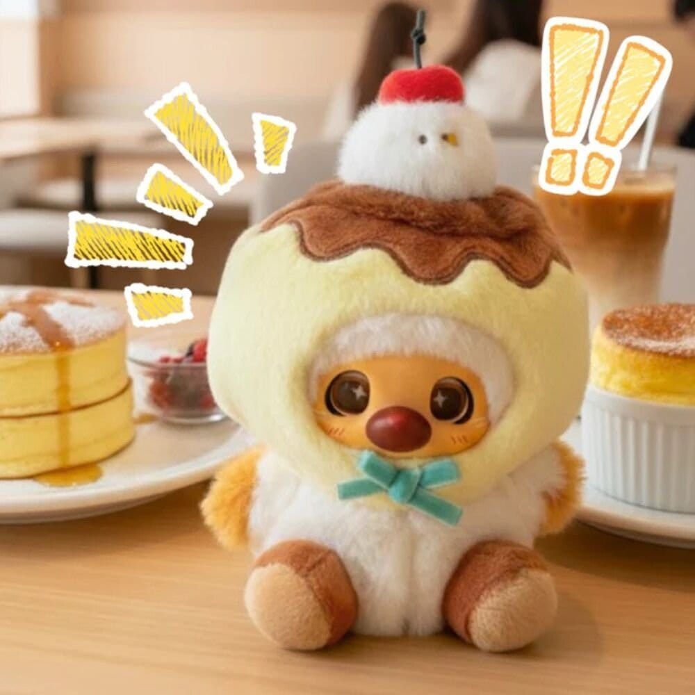 Jayshoo porte-clés en peluche One Bite no End 12 cm Blind Box Display (6)