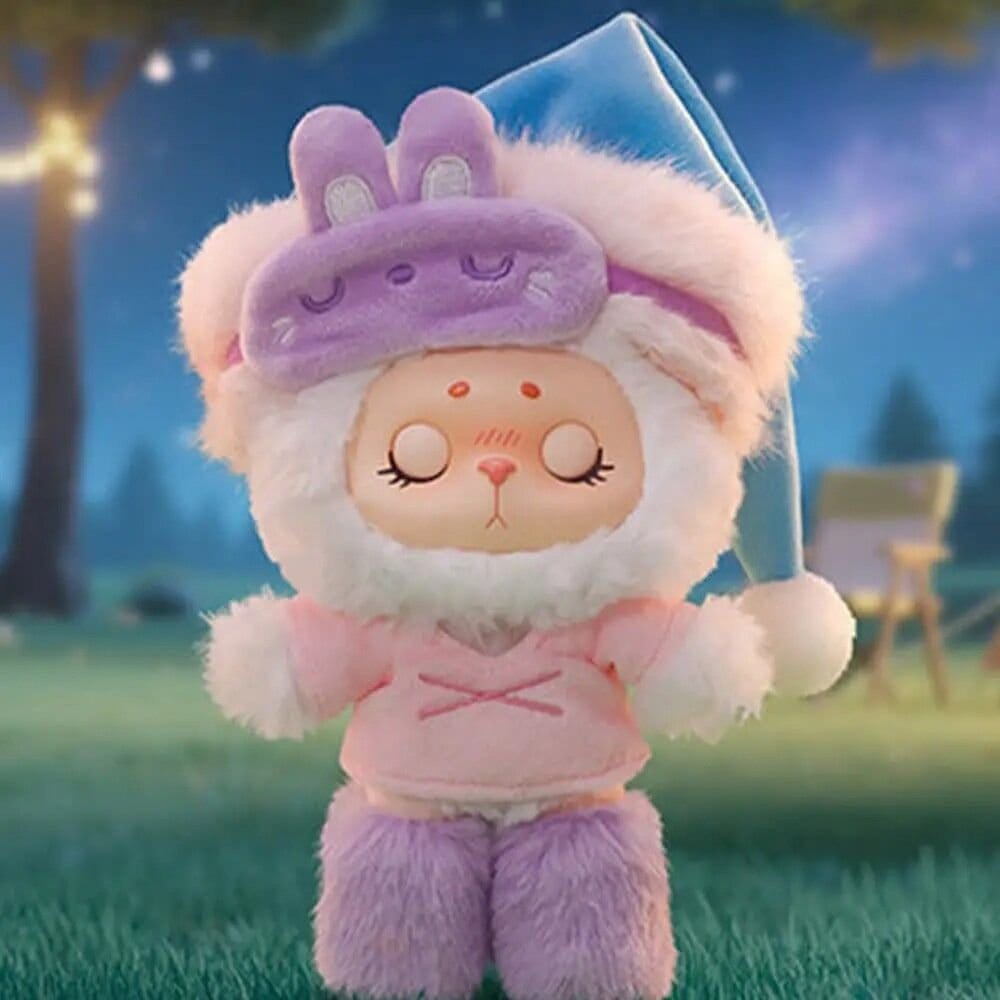 Miehuu Ultimate Chill Manual Porte-clés en peluche 15 cm Blind Box Display (6)