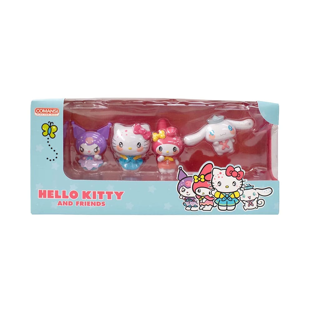 Hello Kitty and Friend Set de mini Figurines en boîte cadeau Hello Kitty (4)