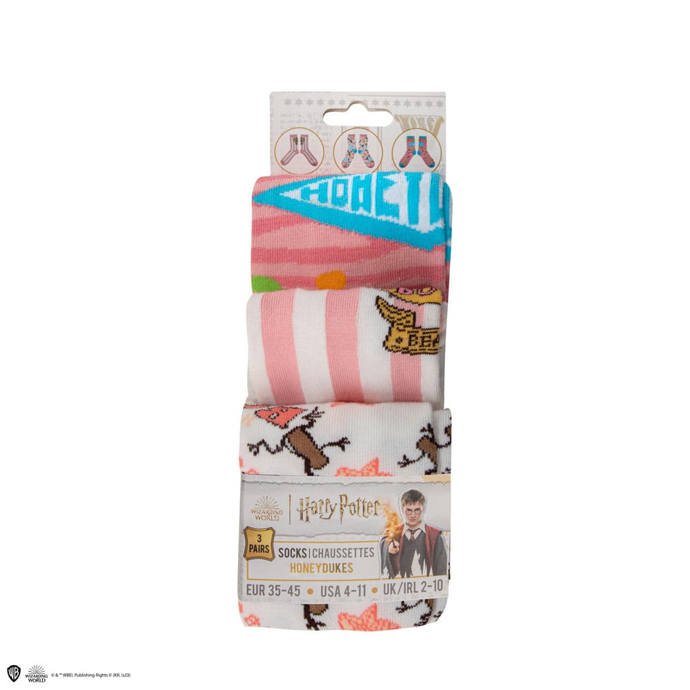 Harry Potter pack 3 paires de chaussettes Honey Dukes