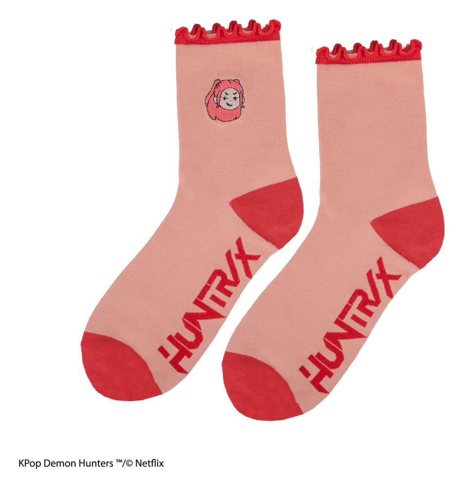 KPop Demon Hunters lot de 3 paires de chaussettes HUNTR/X