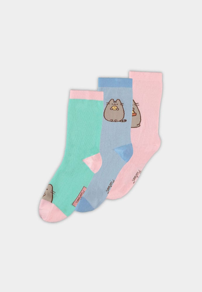 Pusheen pack 3 chaussettes Pusheen 35-38
