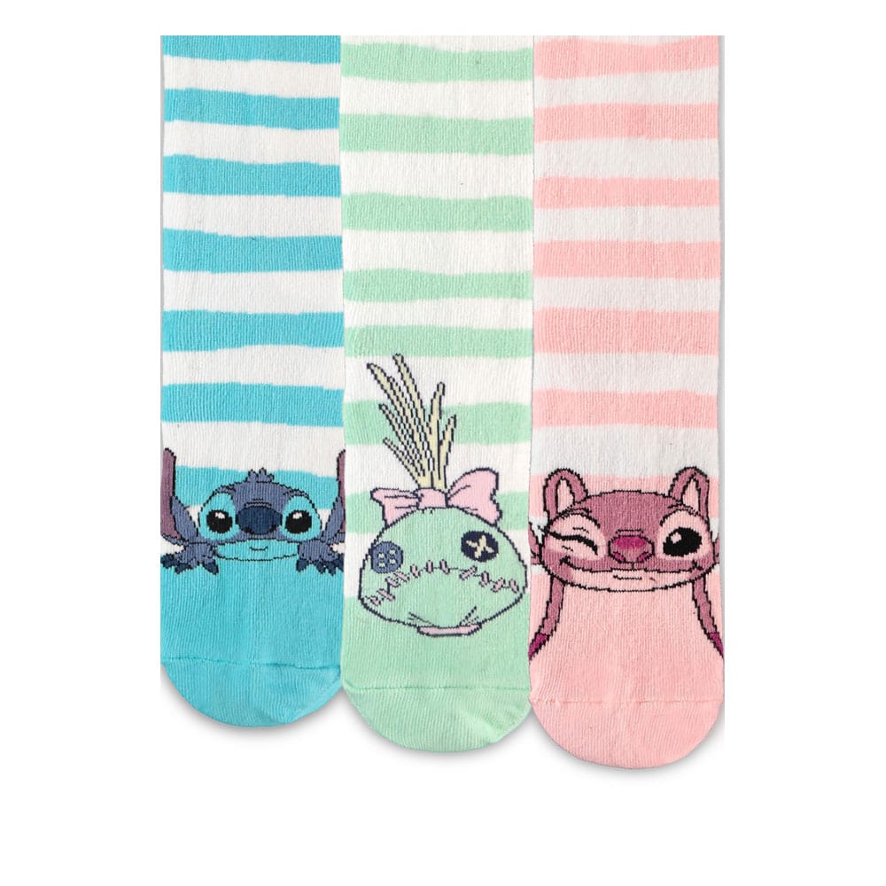 Lilo et Stitch pack 3 chaussettes Friends 35-38