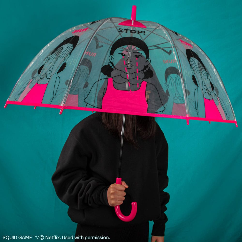 Squid Game parapluie Red light, green light
