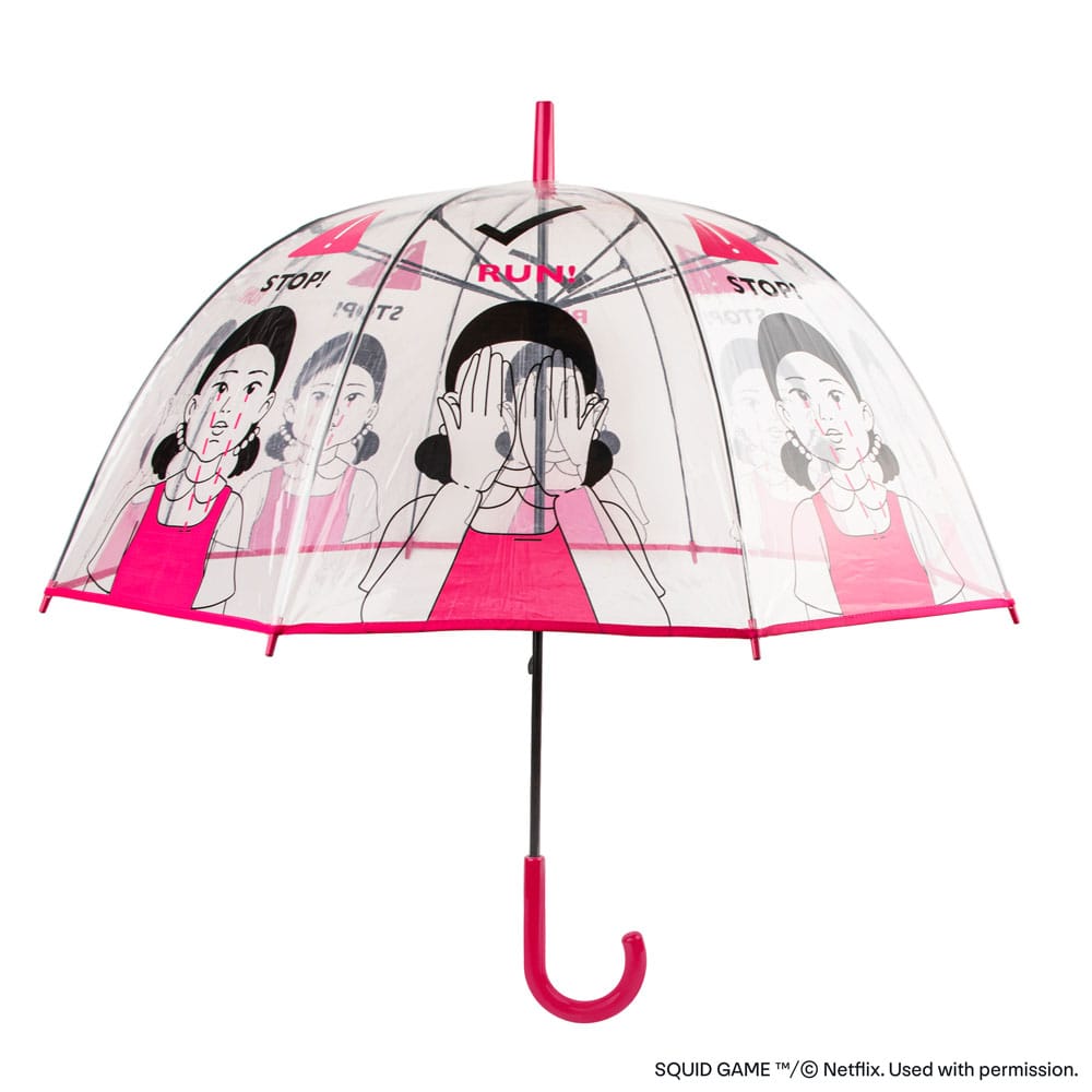 Squid Game parapluie Red light, green light