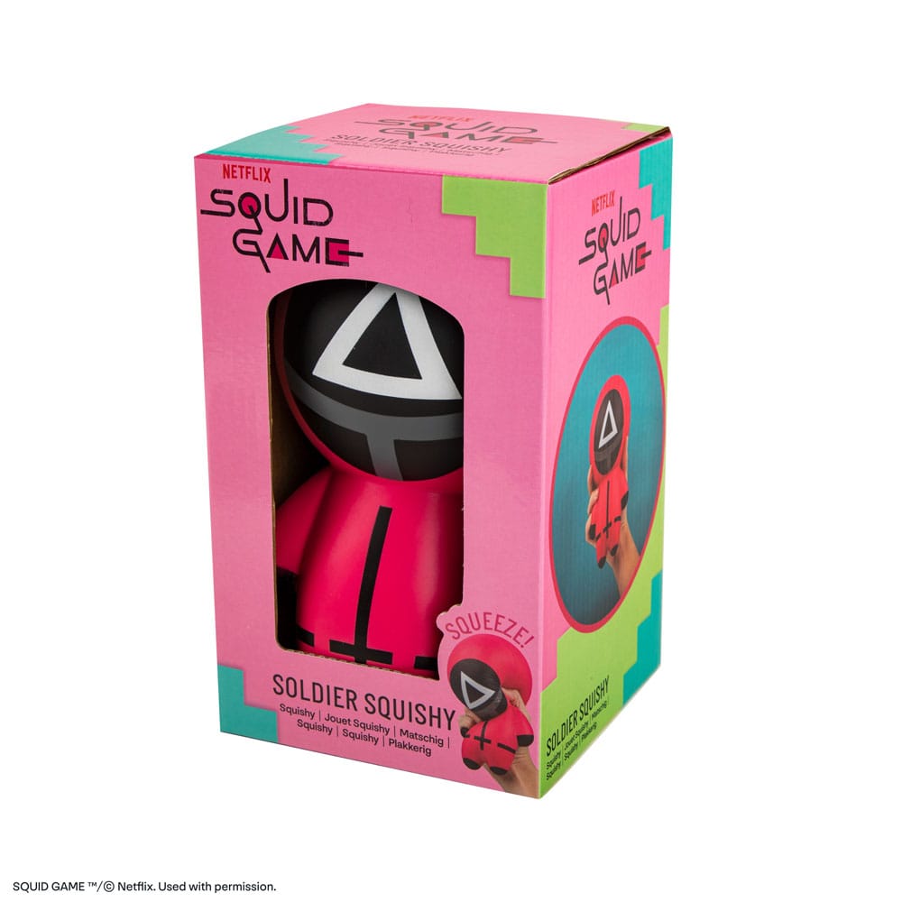 Squid Game figurine anti-stress Squishy Soldier