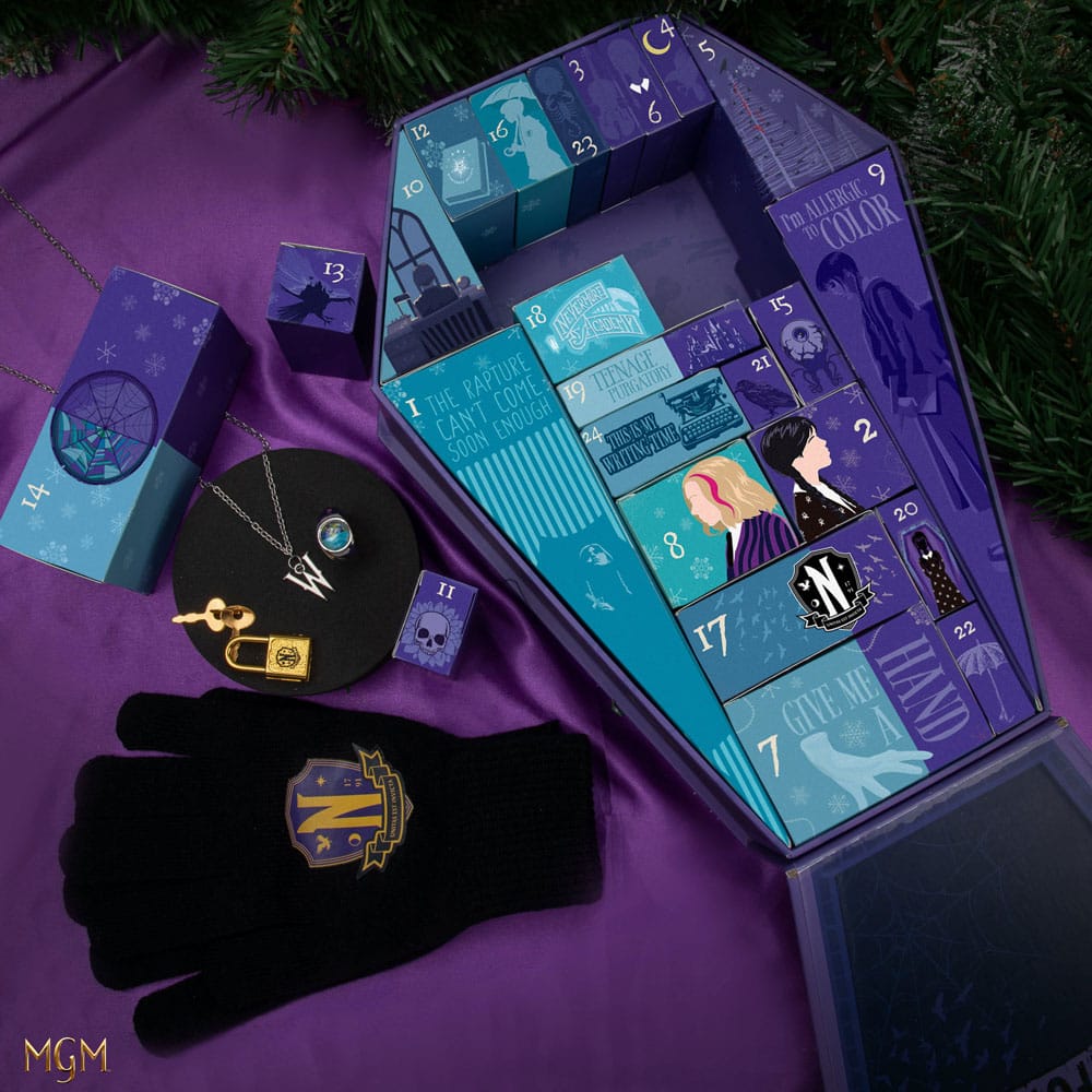 Wednesday calendrier de l'avent Deluxe 2024