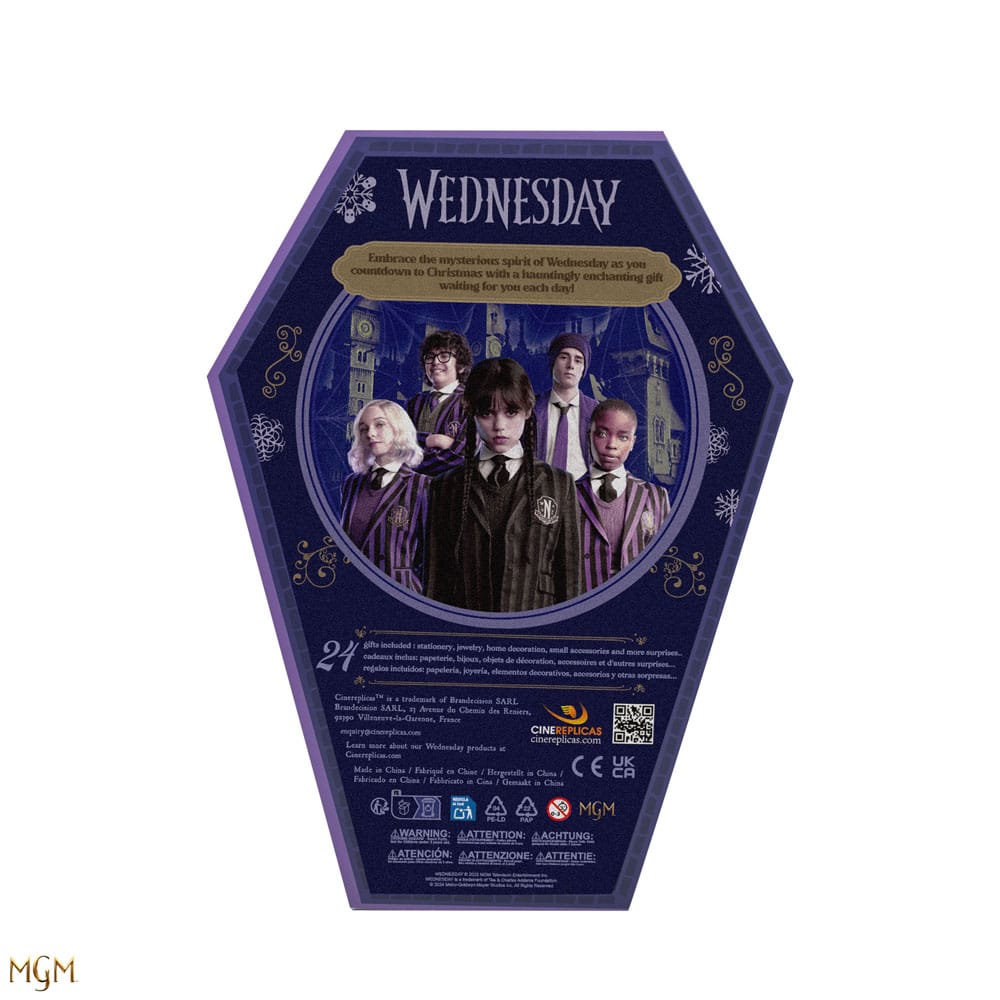 Wednesday calendrier de l'avent Deluxe 2024
