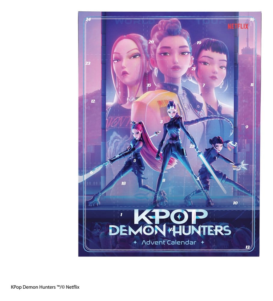 KPop Demon Hunters Classic calendrier de l'avent 2026