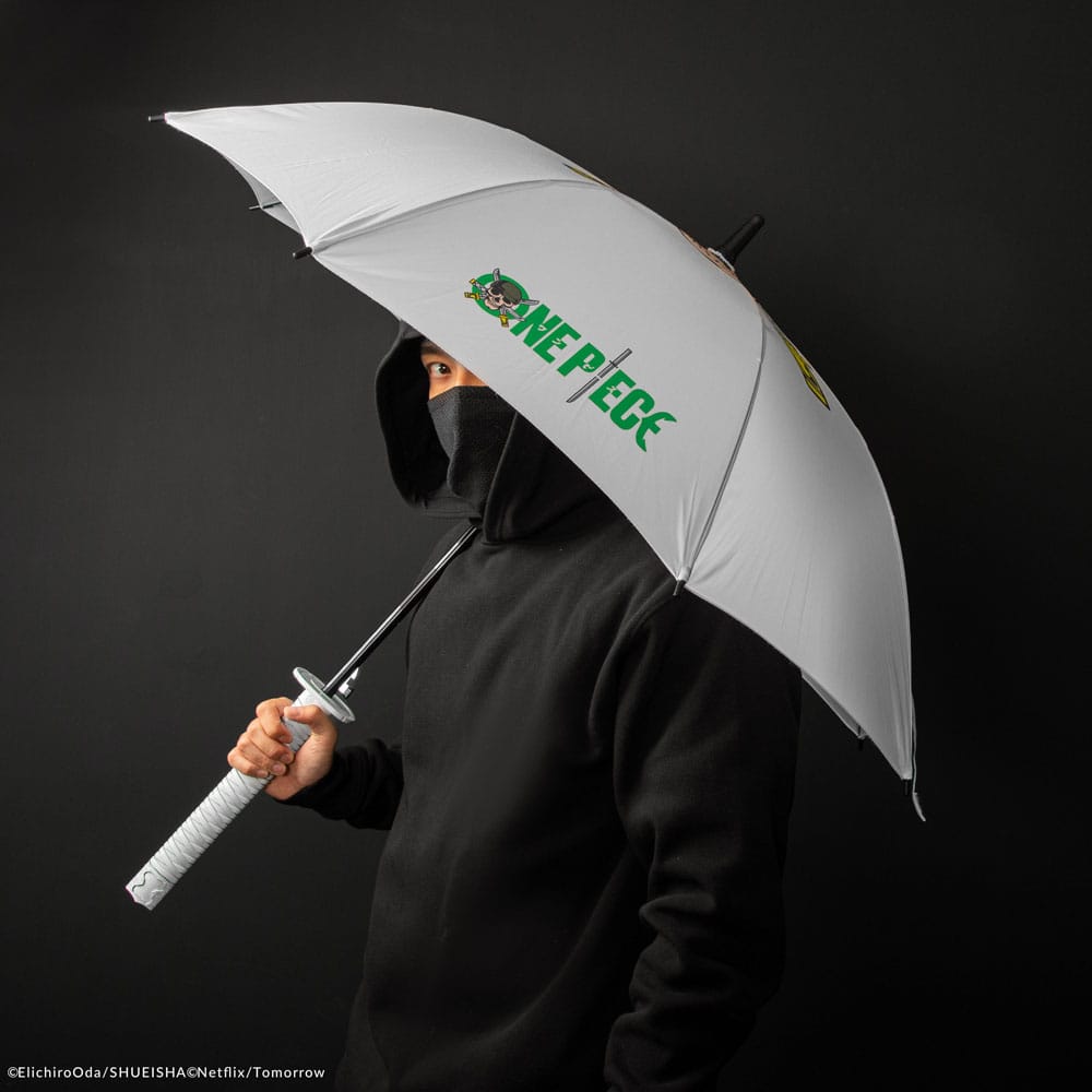 One Piece parapluie Zoro White Sword