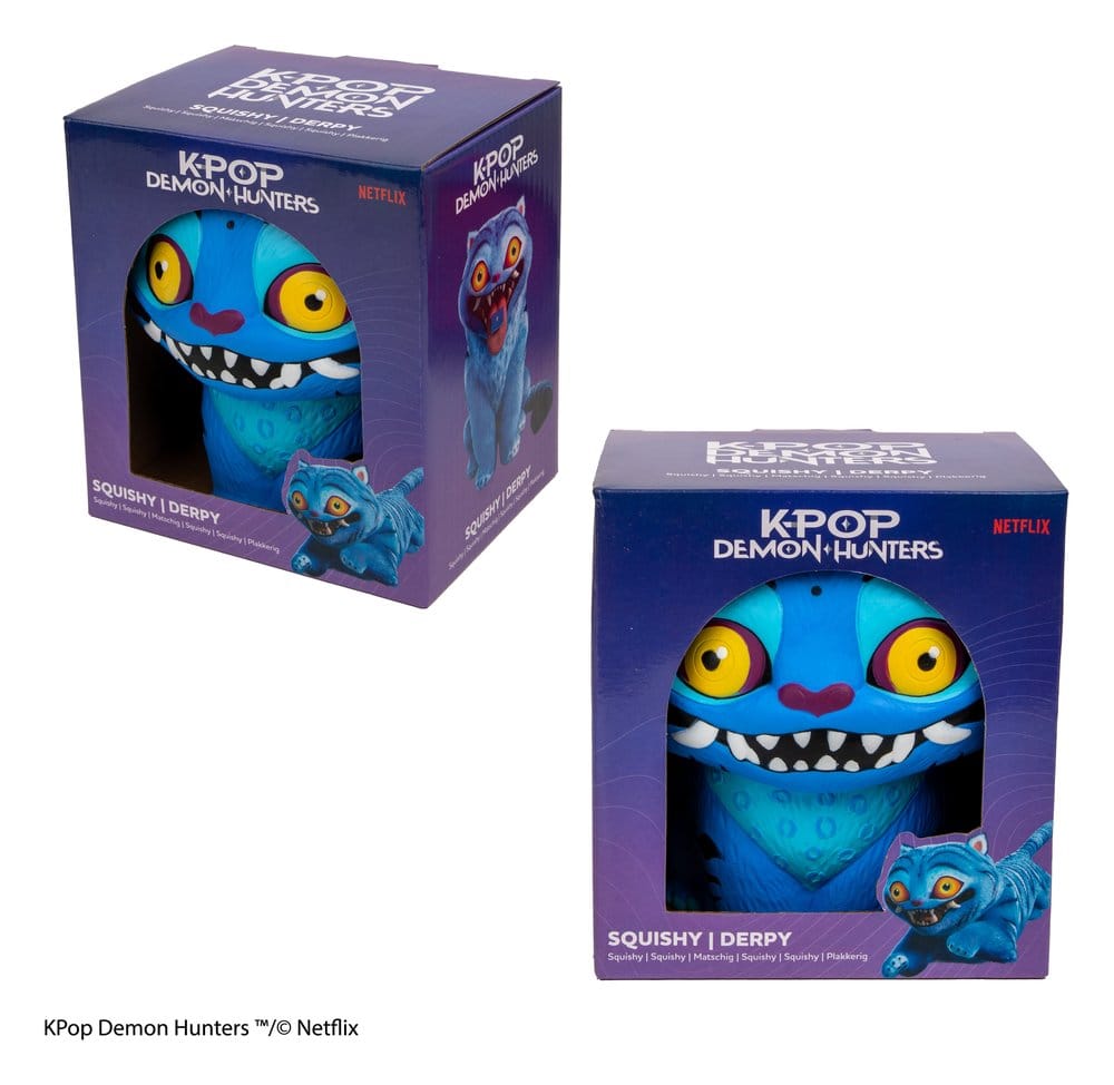 KPop Demon Hunters figurine anti-stress Squishy Derpy