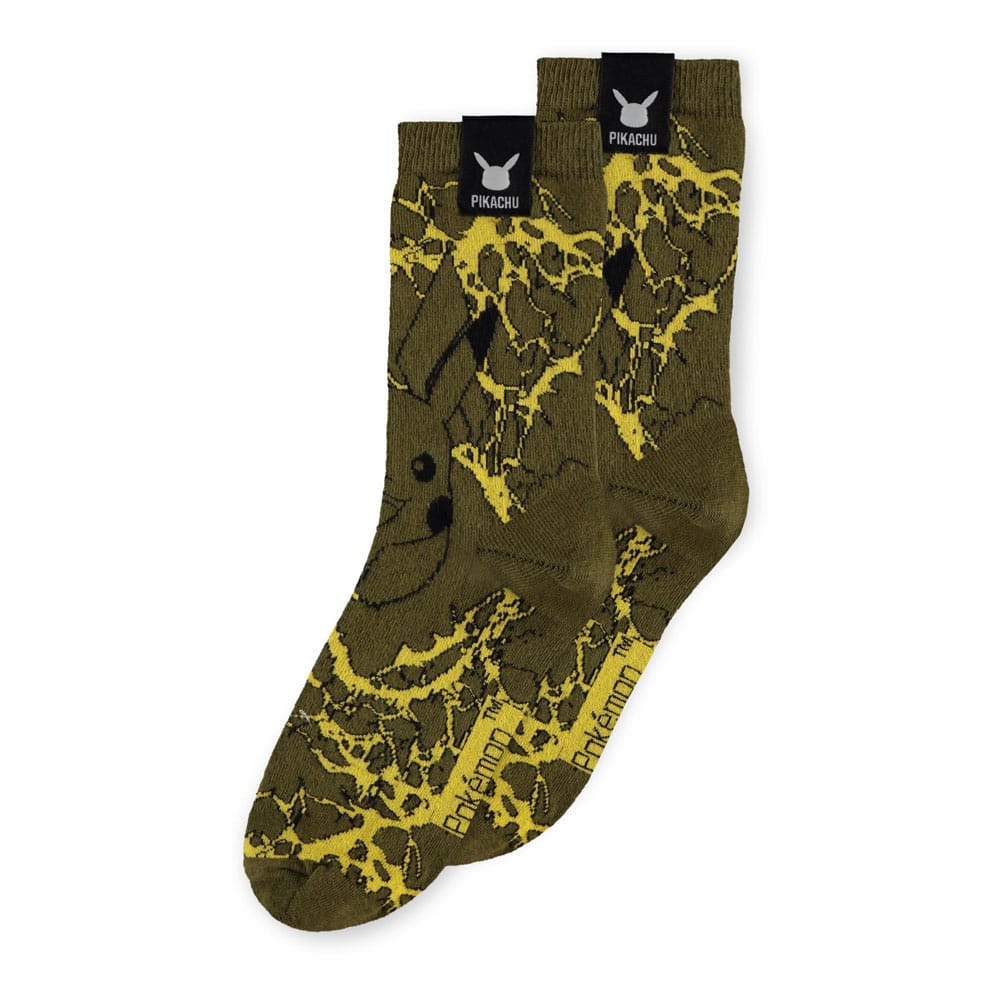 Pokemon pack 2 paires de chaussettes Pikachu 43-46
