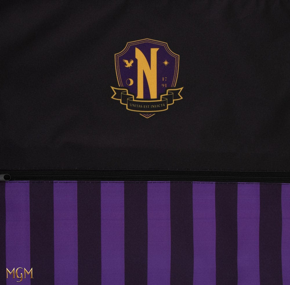 Wednesday sac en toile Nevermore Academy Purple