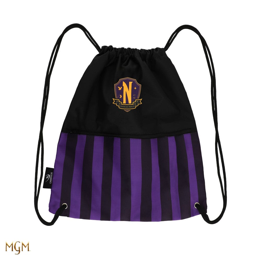 Wednesday sac en toile Nevermore Academy Purple
