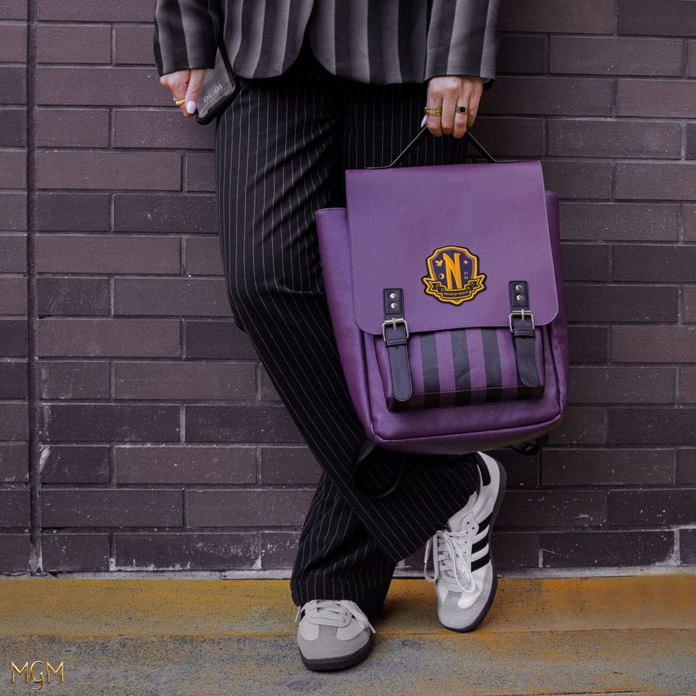 Wednesday sac à dos Nevermore Academy Purple